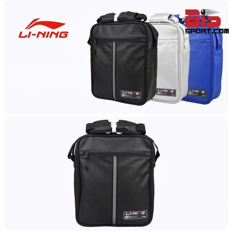 Túi Đeo Thể Thao Bóng Bàn Chính Hãng Hàng Lining - Chất Liệu Mềm Mịn , Nhỏ Dọn , Sang Trọng , Nhiều Ngăn