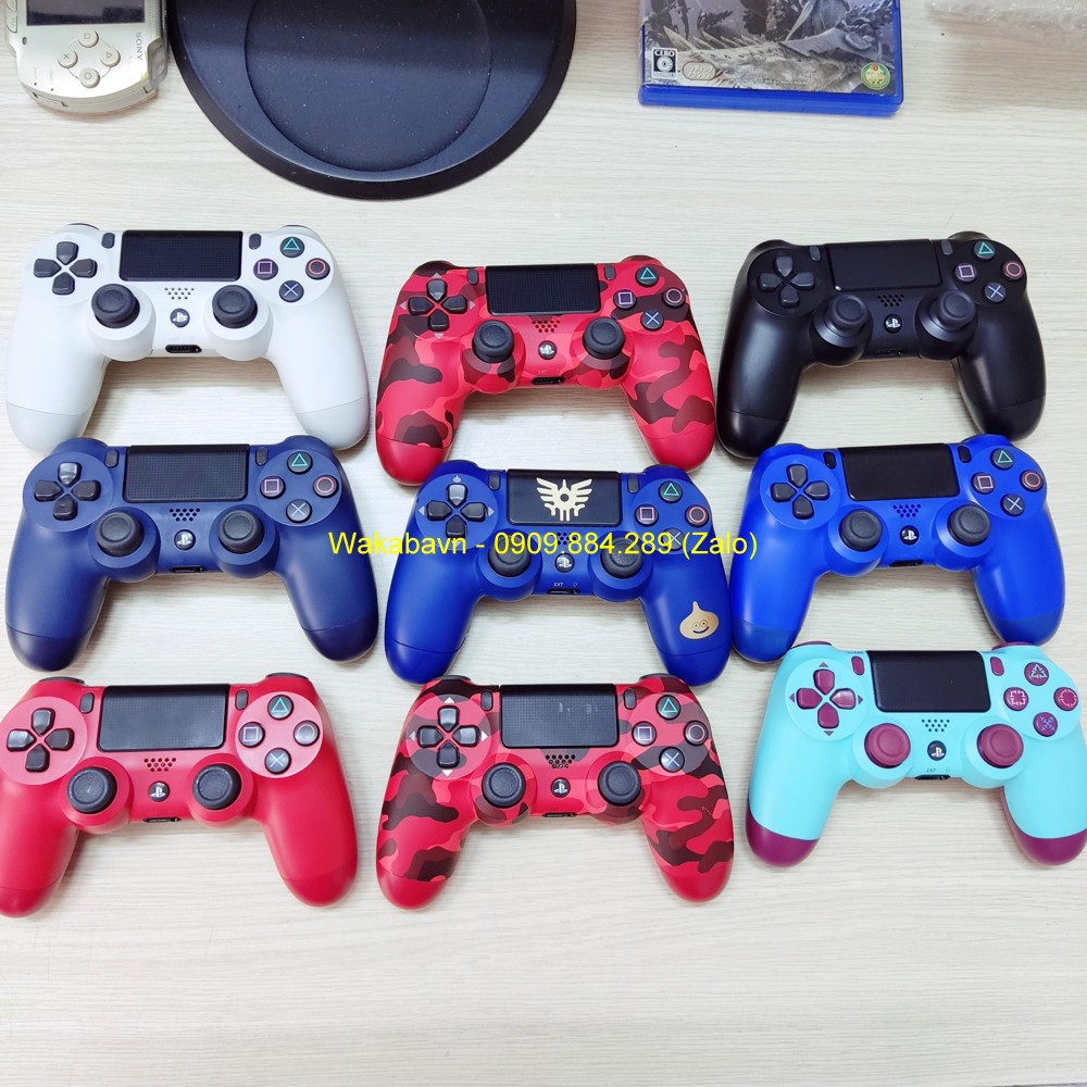 Tay cầm PS4 Dualshock hàng real nội địa Nhật mã tem Japan - Likenew 99%