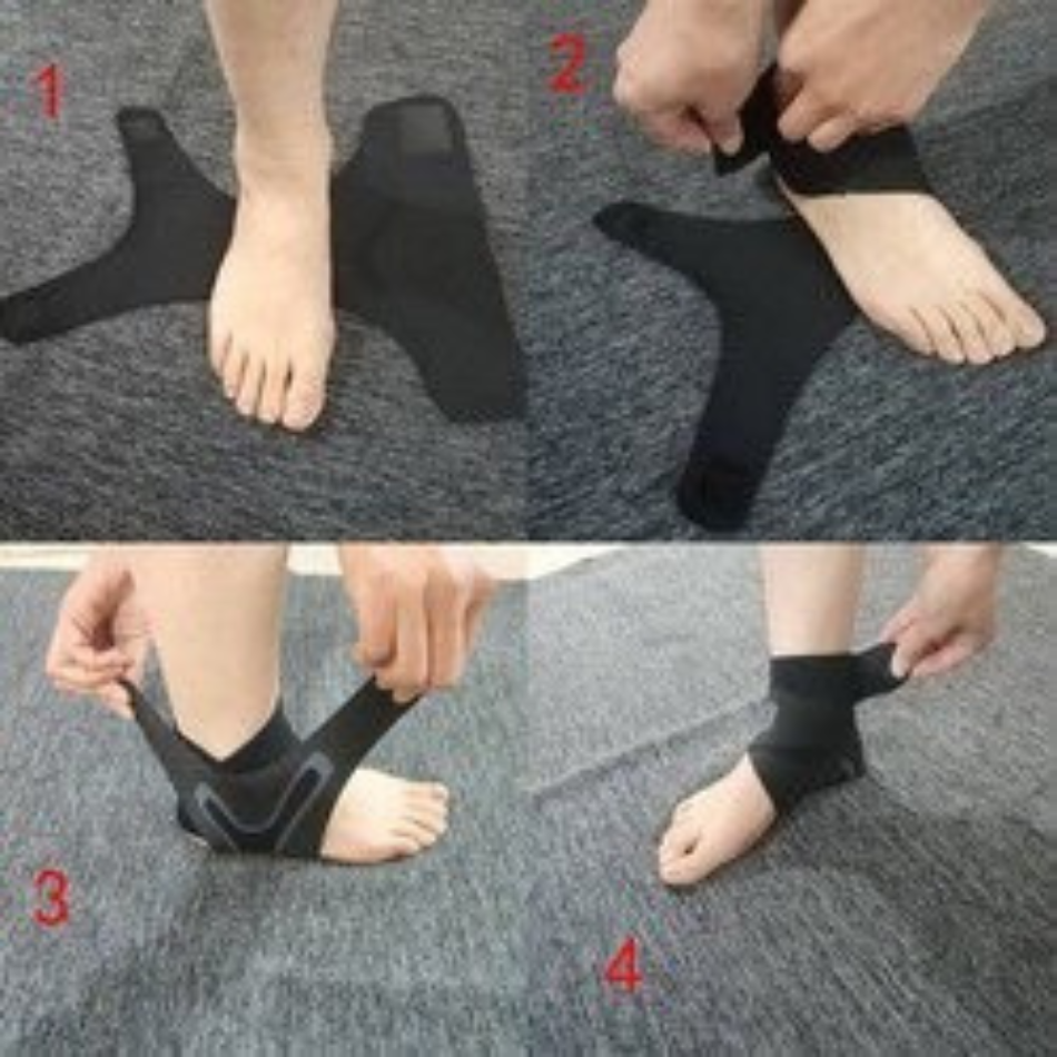 Bó cổ chân, băng cổ chân, bảo vệ mắt cá chân, bảo vệ tránh băng gân