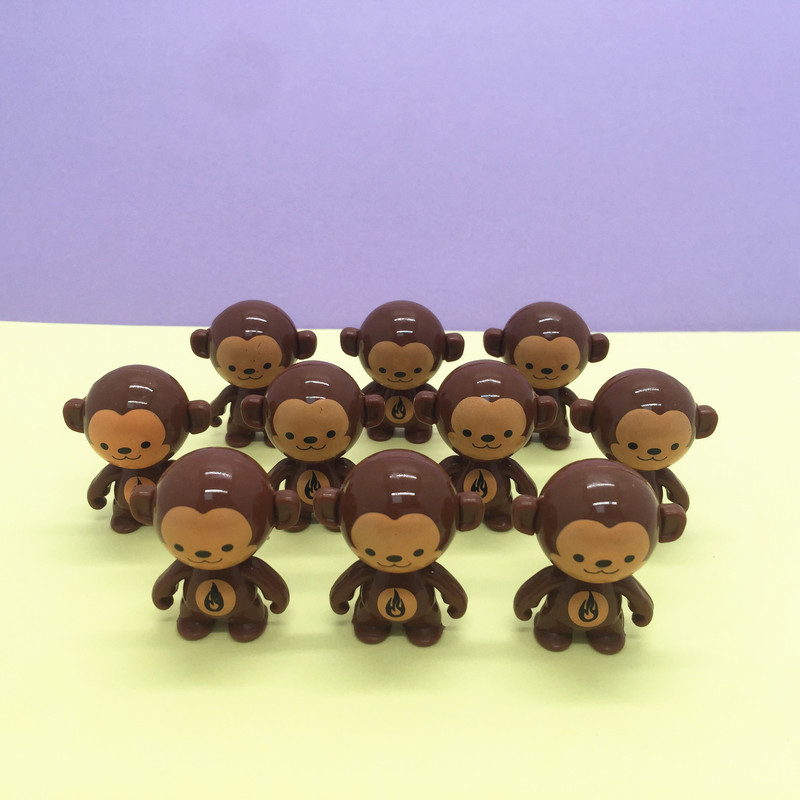 Đồ Chơi Khỉ Lật Đật Size Mini Màu Nâu Khỉ Con Lật Đật Vui Nhộn Đồ Chơi Cho Bé