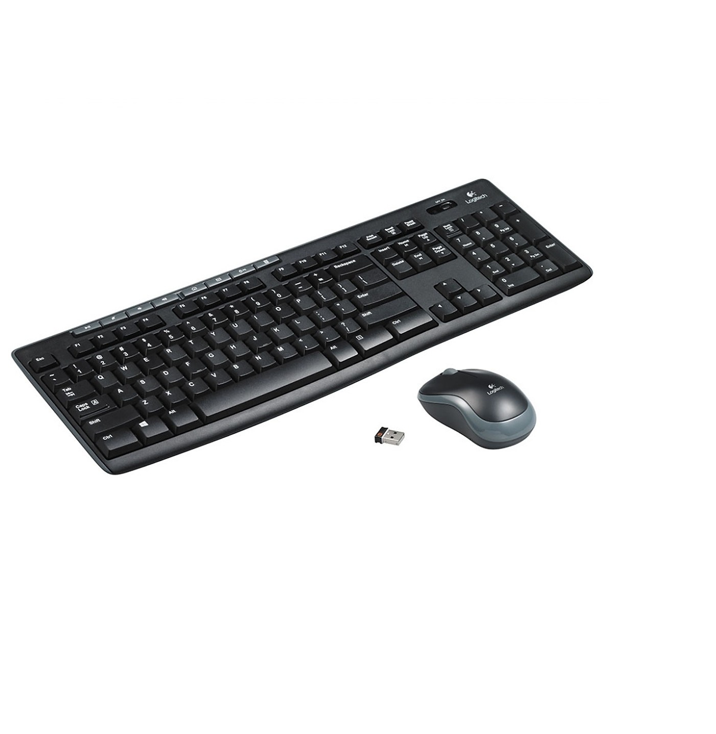 Bộ bàn phím và chuột không dây logitech mk270r - hàng nhập khẩu