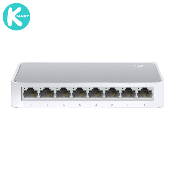 Bộ chia tín hiệu 8 cổng tp-link 8 port switch 10/100 mbps kiểm soát lưu lượng tl-sf1008d - hàng chính hãng