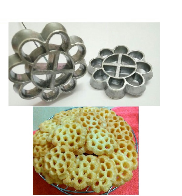 Khuôn Làm Bánh Nhúng Hoa Mai Size 6 - 9cm