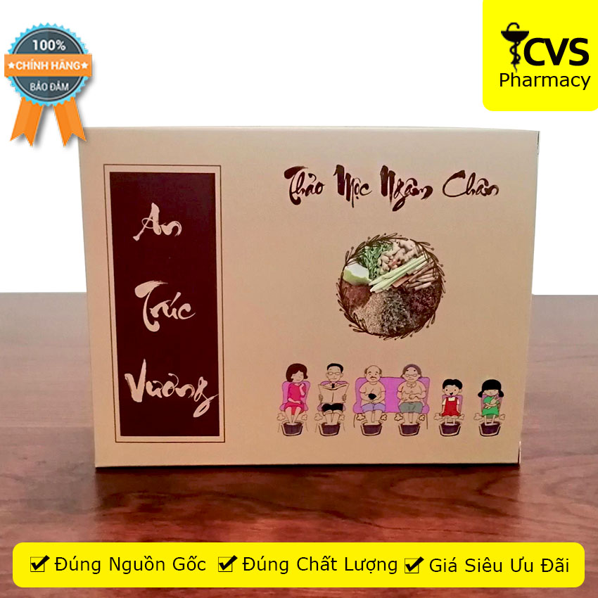 An Trúc Vương - Thảo Dược Ngâm Chân - Hộp 20 túi lọc - CVS Pharmacy