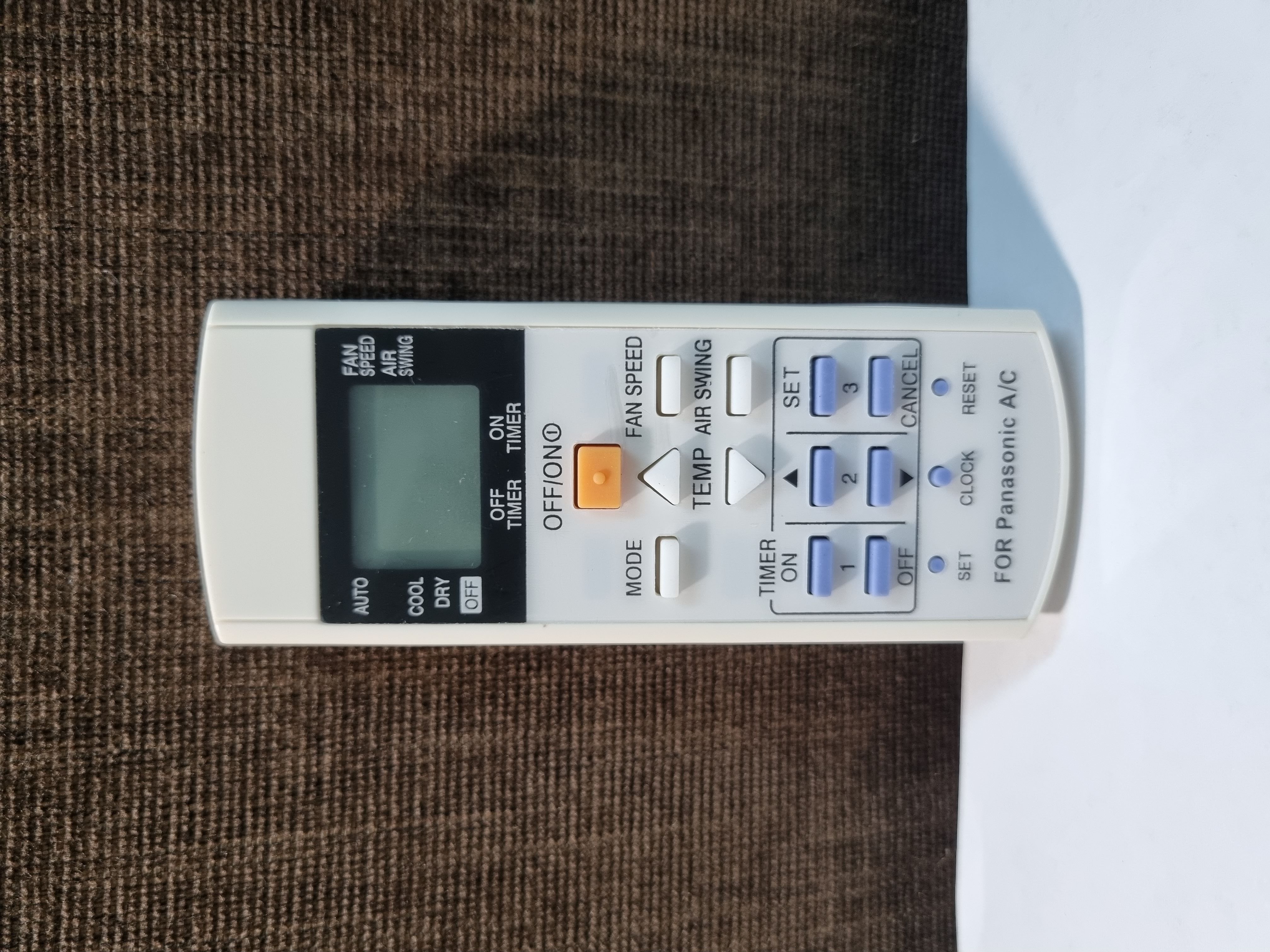 Remote máy lạnh panasonic 1 chiều thường/ điều khiển điều hoà panasonic/ điều hoà/ remote máy lạnh panasonic chính hãng/ remote panasonic thường/điều khiển panasonic/ điều khiển panasonic 1 chiều