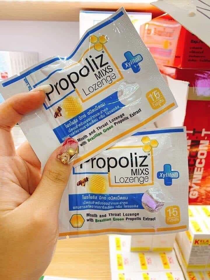 Kẹo ho propoliz thái lan