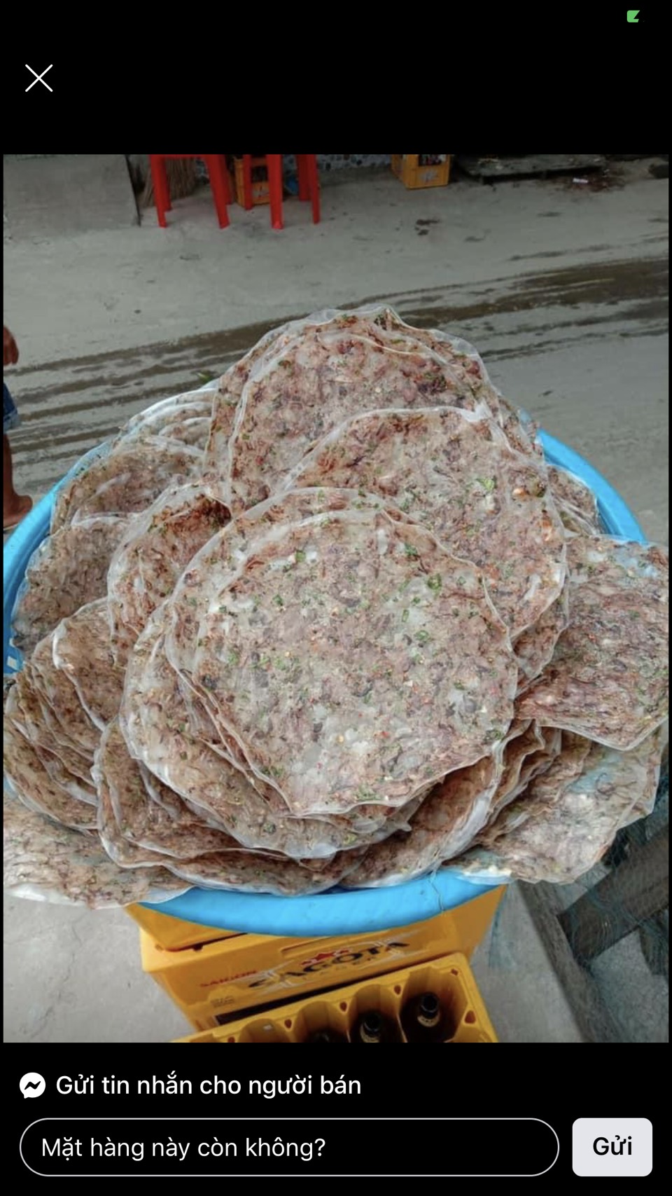 Bánh tráng khô mực 0.5kg