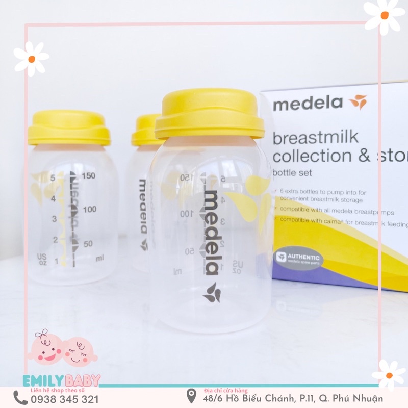 Bình trữ sữa Medela 150ml