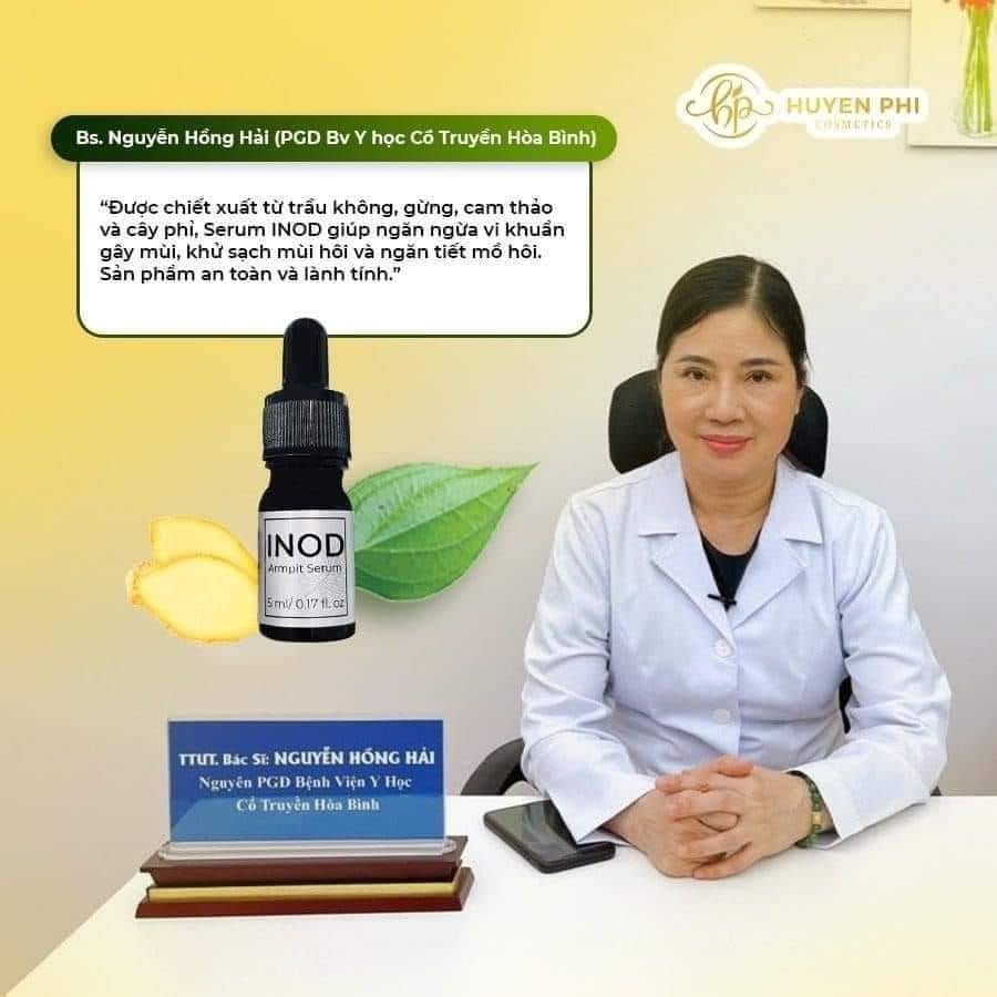 INOD serum triệt hôi nách hôi chân, hôi bẹn hôi nách, mọi loại hôi
