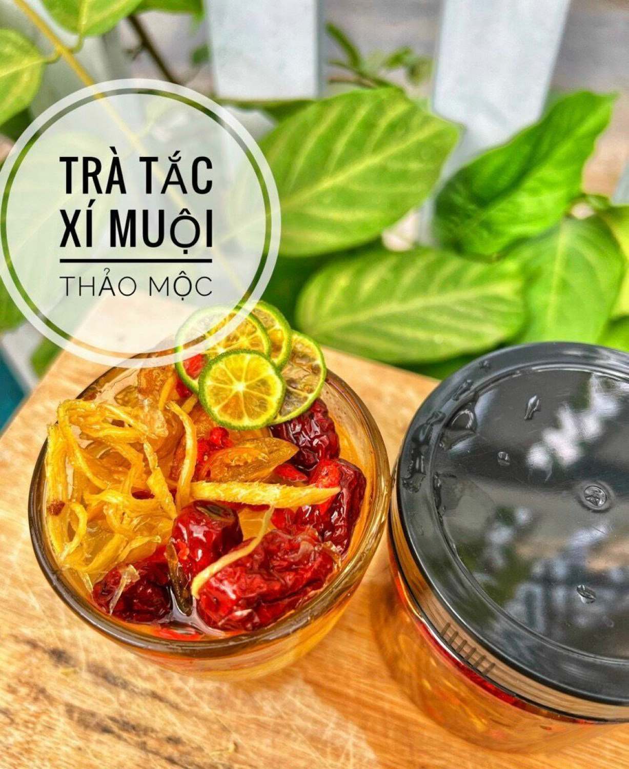 Trà tắc xí muội thảo mộc