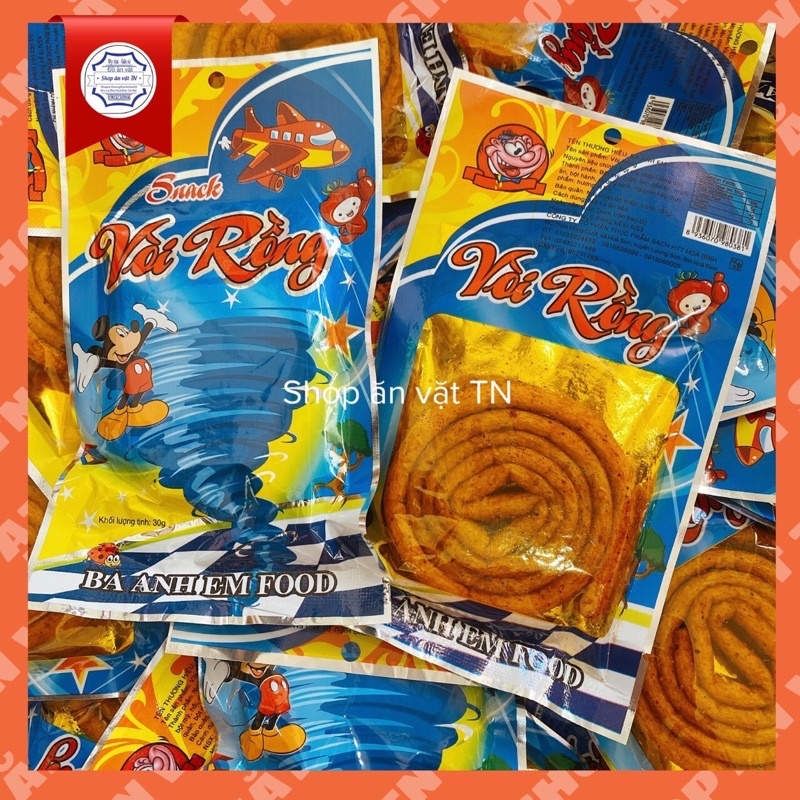 【sẵn sàng】 snack vòi rồng cay ngon
