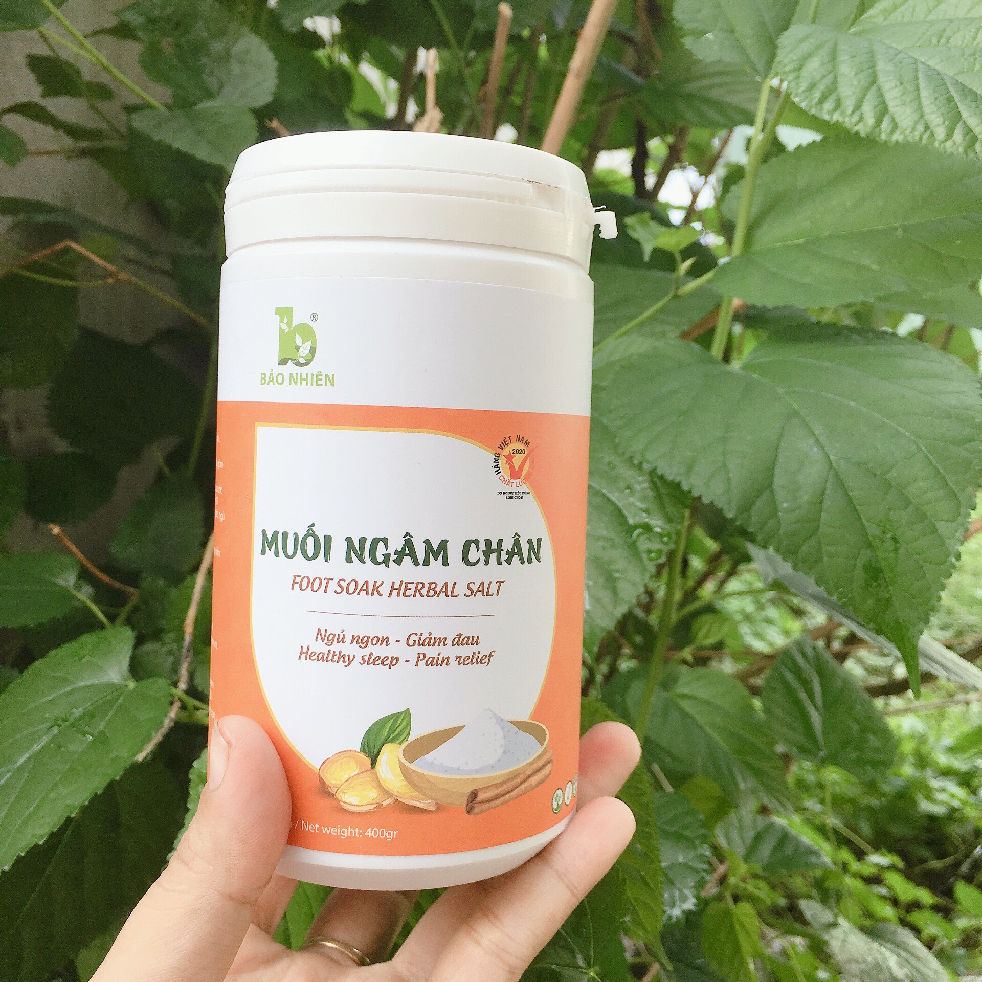 Muối ngâm chân Bảo Nhiên