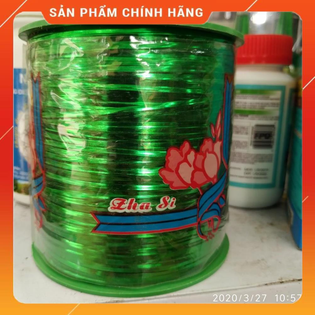 Dây kẽm bọc kim tuyến buộc lan cuộn 400g