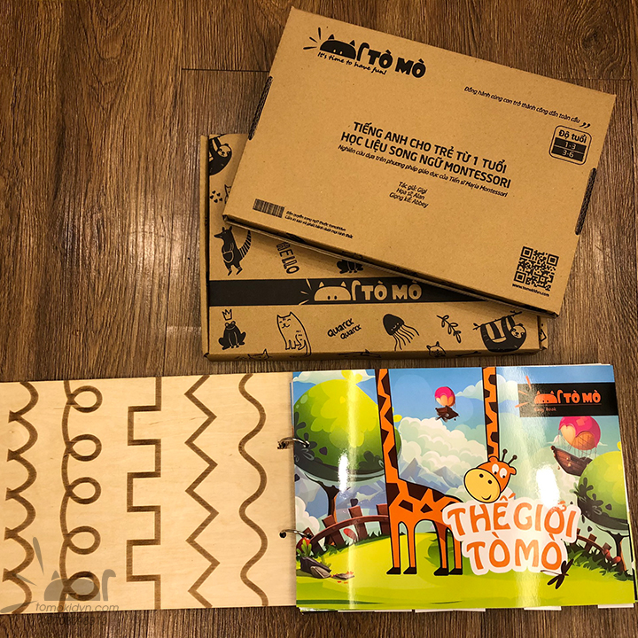 Học liệu cho bé , học liệu song ngữ tặng Audio giọng đọc tiếng anh và bộ +100 Ebook nuôi dạy chăm sóc bé