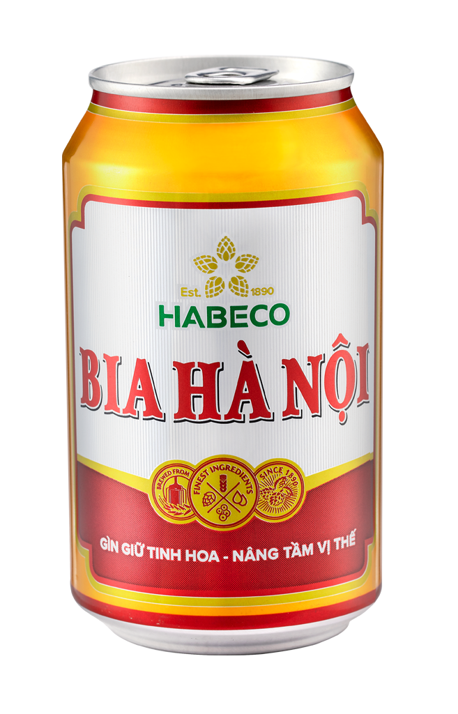 Bia hà nội lon 330ml