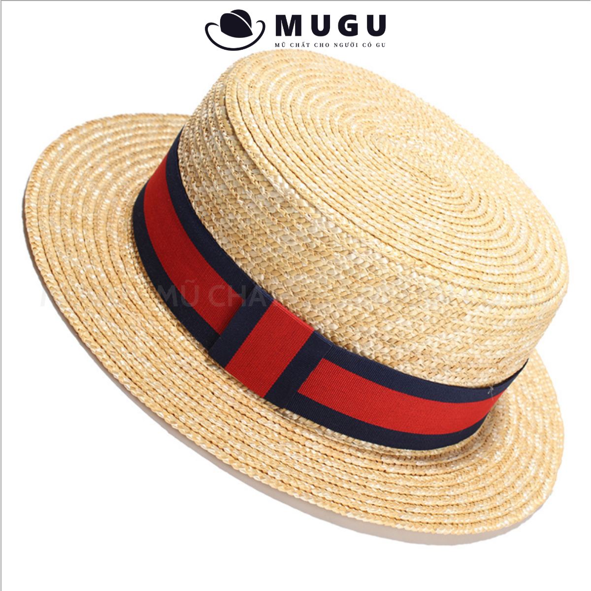 Mũ Cói Vành Nhỏ MC17 Dễ Phối Đồ - Mũ Cói Đi Biển Điệu Đà | MUGU