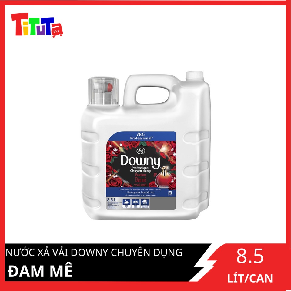 Nước xả vải downy hương nước hoa đam mê 8.5l