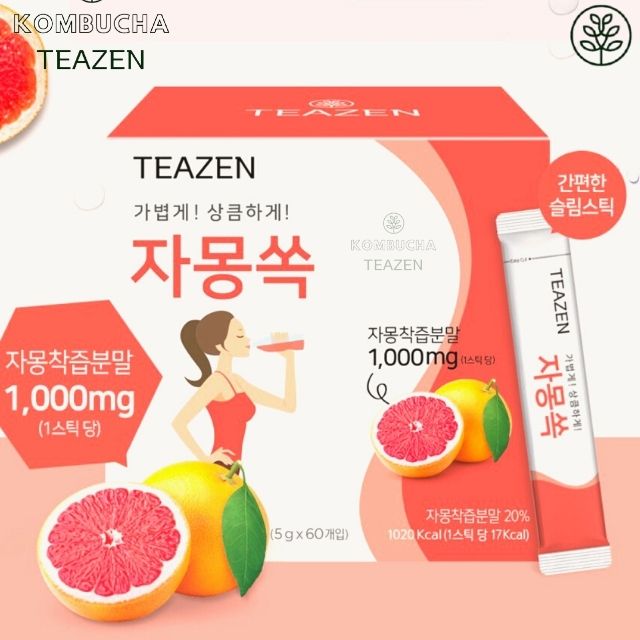 Trà Bươi Teazen 30 gói nhập khẩu Hàn Quốc