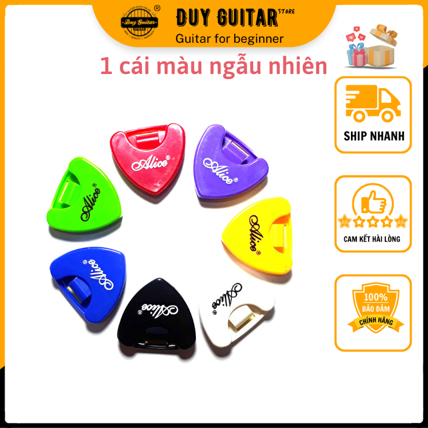 Hộp đựng phím đàn guitar Alice ( 1 cái màu ngẫu nhiên ) - Hộp đựng pick guitar - giắc giữ phím guitar Duy Guitar Store Sale rẻ dưới 49K