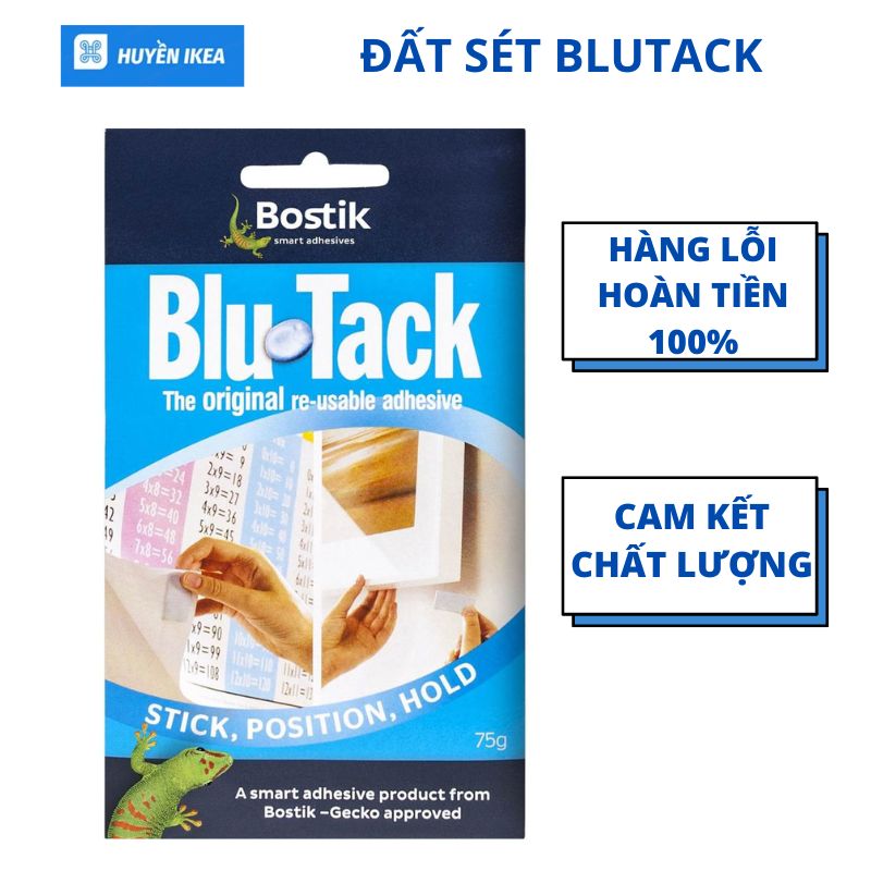 Đất sét Blutack ÚC mẫu mới dính khung ảnh sợi vải poster dùng trong dạy học và gia đình