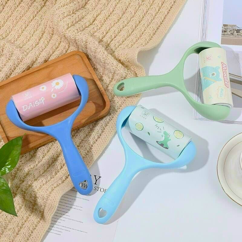 Cây lăn bụi quần áo, chăn ga, lăn lông mini