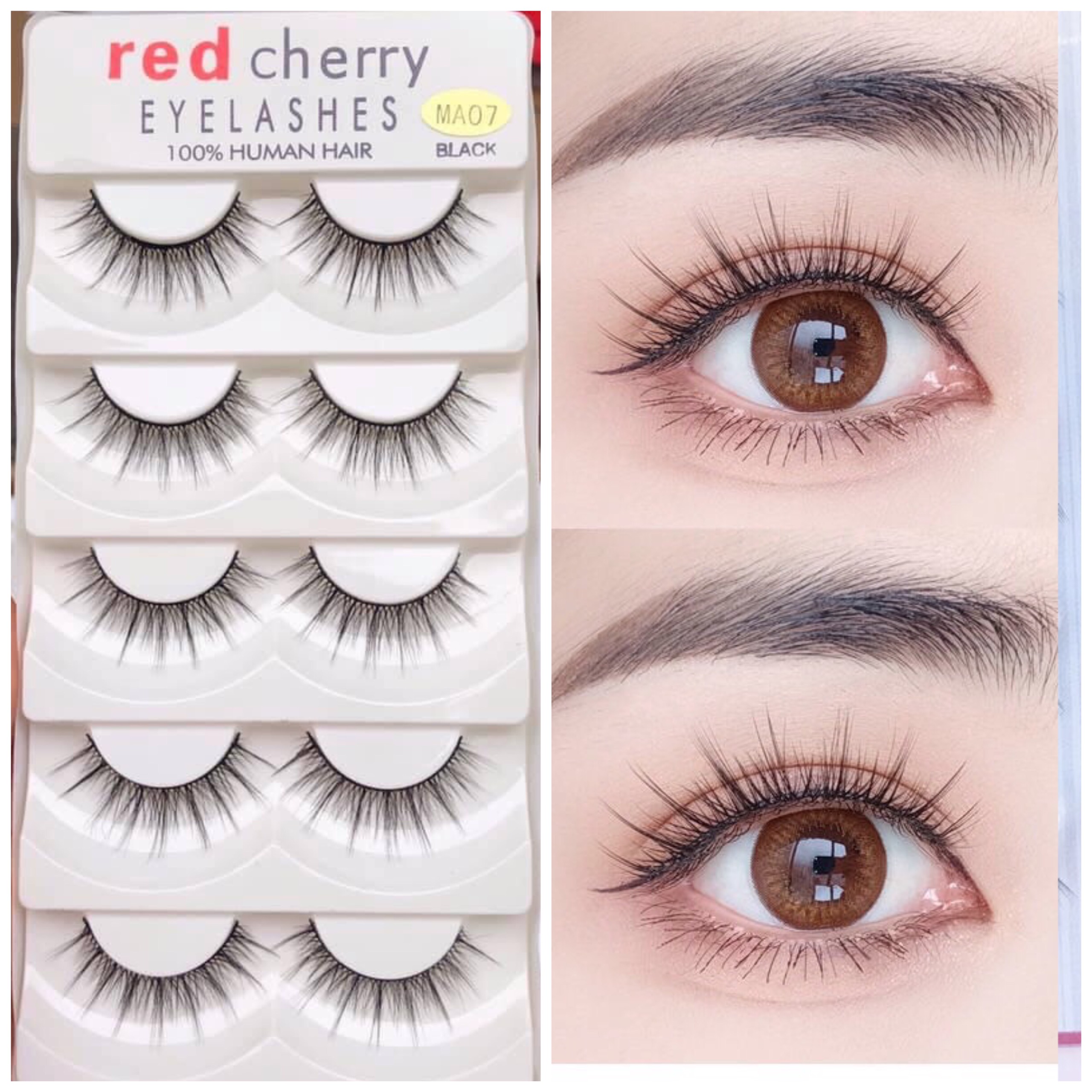 Lông mi gỉa redcherry eye lashes 5 cặp/ hộp nhiều mã