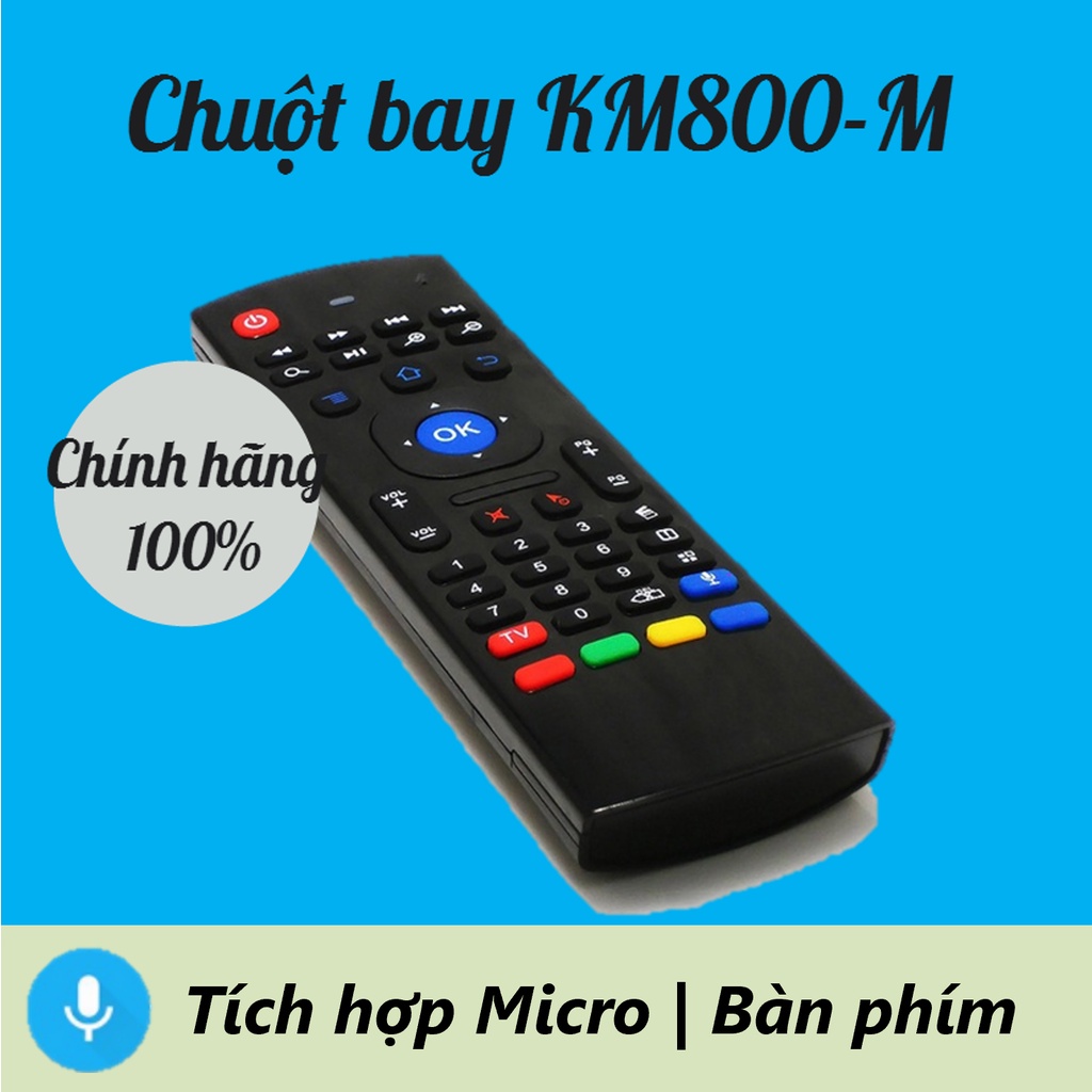 Bàn phím chuột bay km800 - bàn phím không dây mx3 - air mouse km800