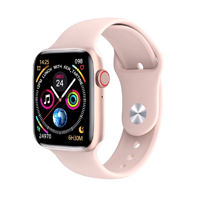 [TẶNG VÒNG ĐEO TAY TỲ HƯU] Đông Hồ Thông Minh W26 ( T500 Plus ) - Thiết Kế Watch Seri 6 ,Màn Hình Tràn Viền, Tiếng Việt 100%, Đo Nhịp Tim, Chạy Bộ, Hiển Thị Cuộc Gọi, Thông Báo Tin Nhắn, Tùy Chọn Thay Thế Dây Đeo,Kháng Nước Chuẩn