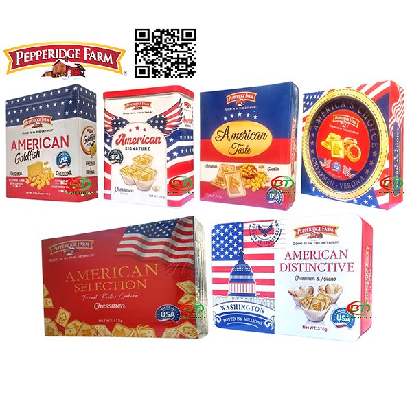 Bánh quy Pepperidge Farm hộp quà tết