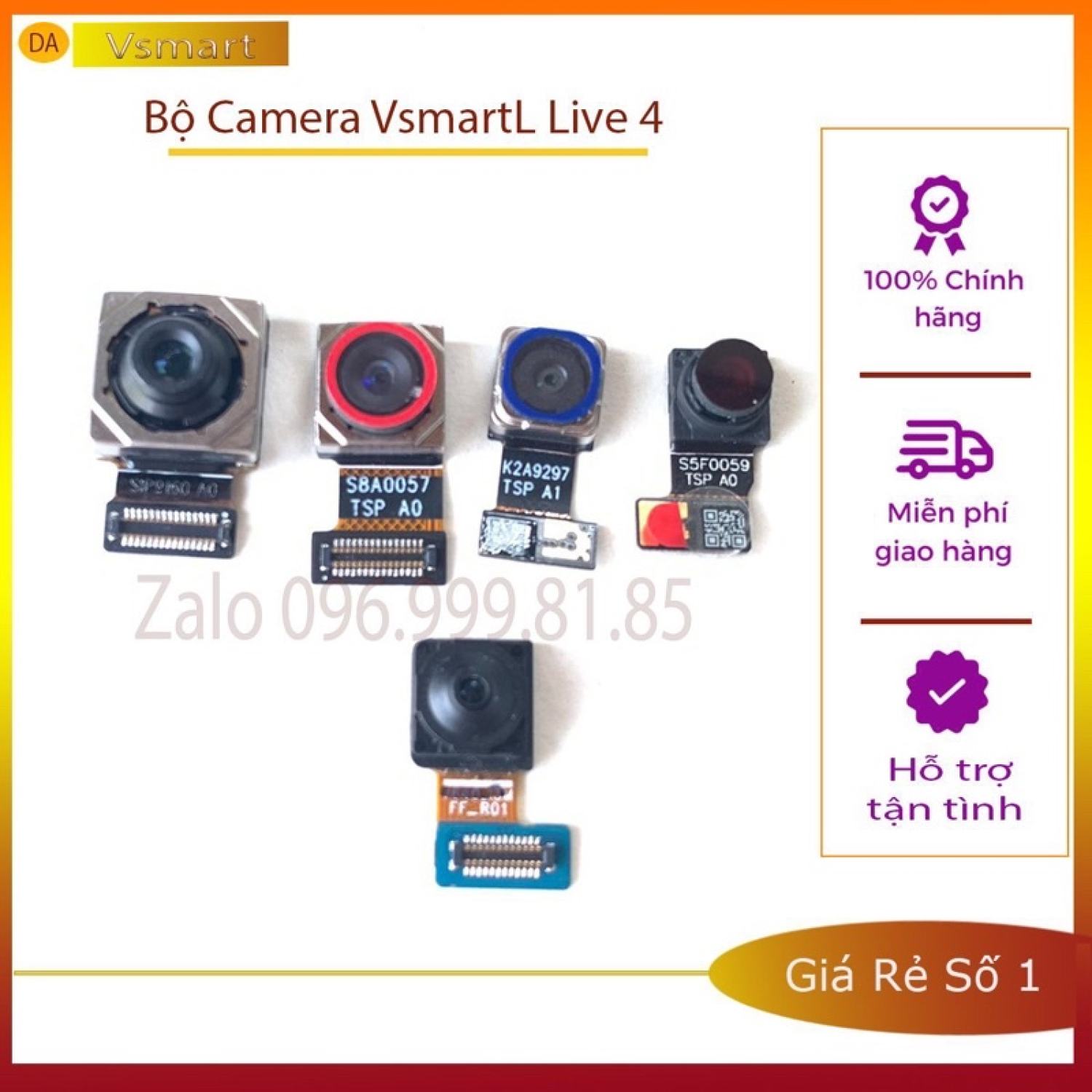 Camera Vsmart Live 4 New Chính Hãng