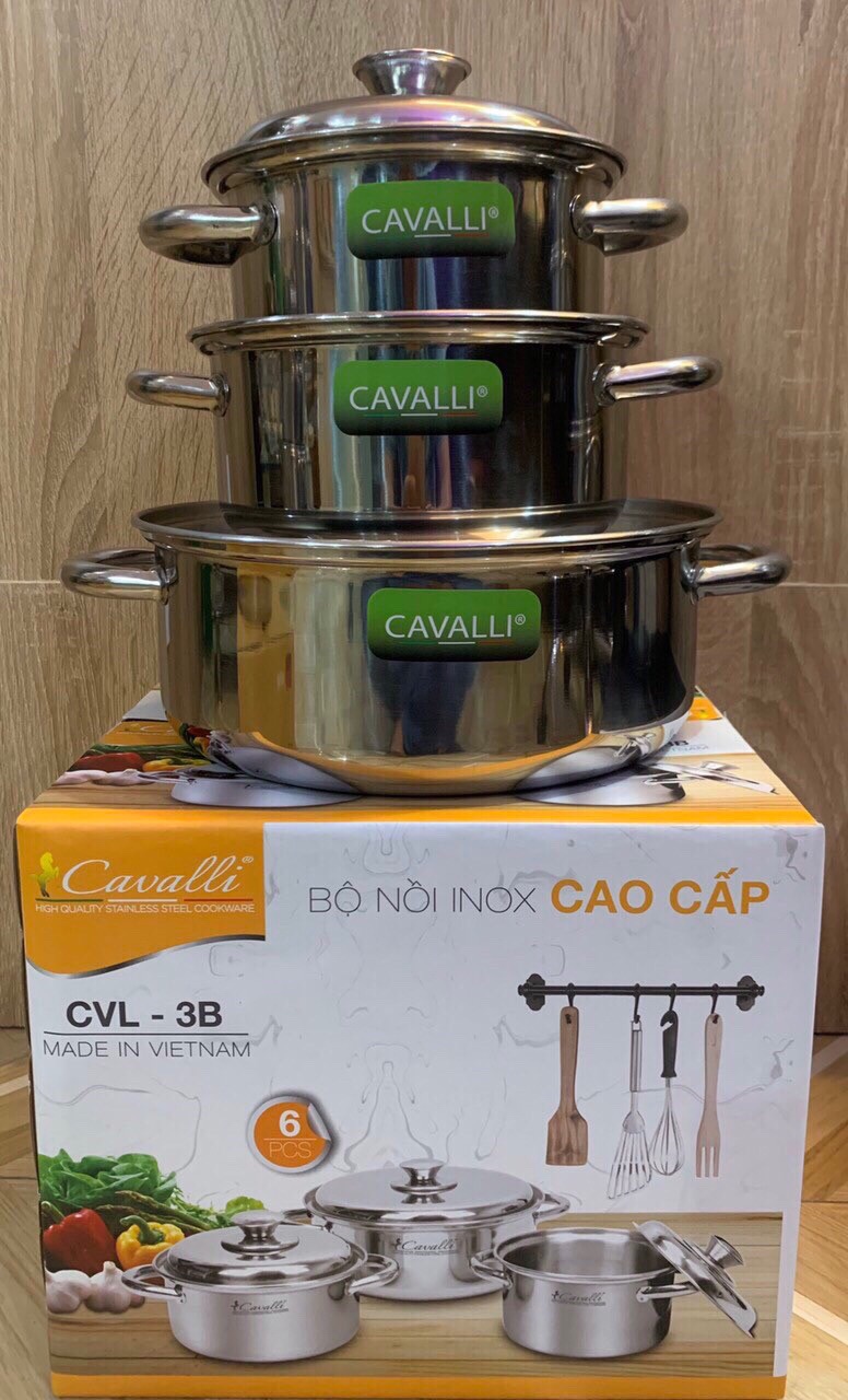 Bộ nồi cavalli cvl-3b