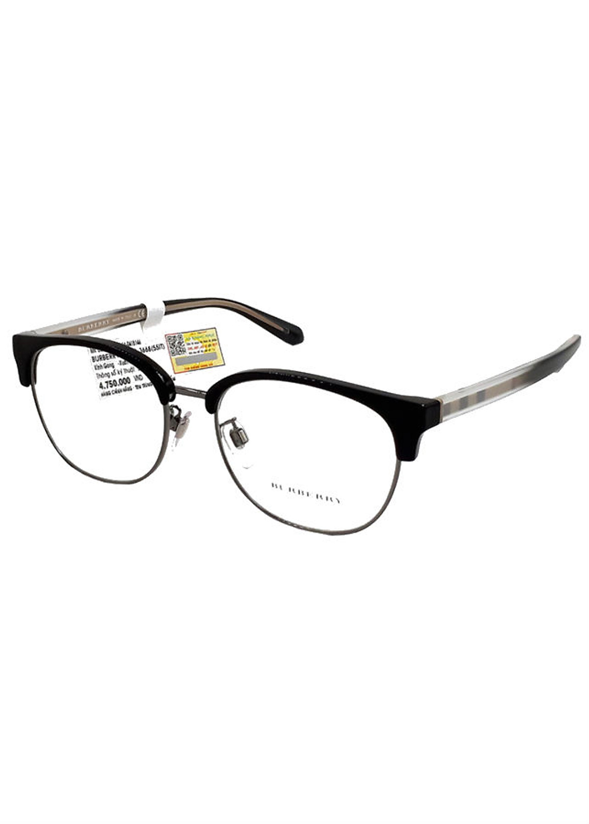 Gọng kính cận thời trang chính hãng burberry b2260d 3668