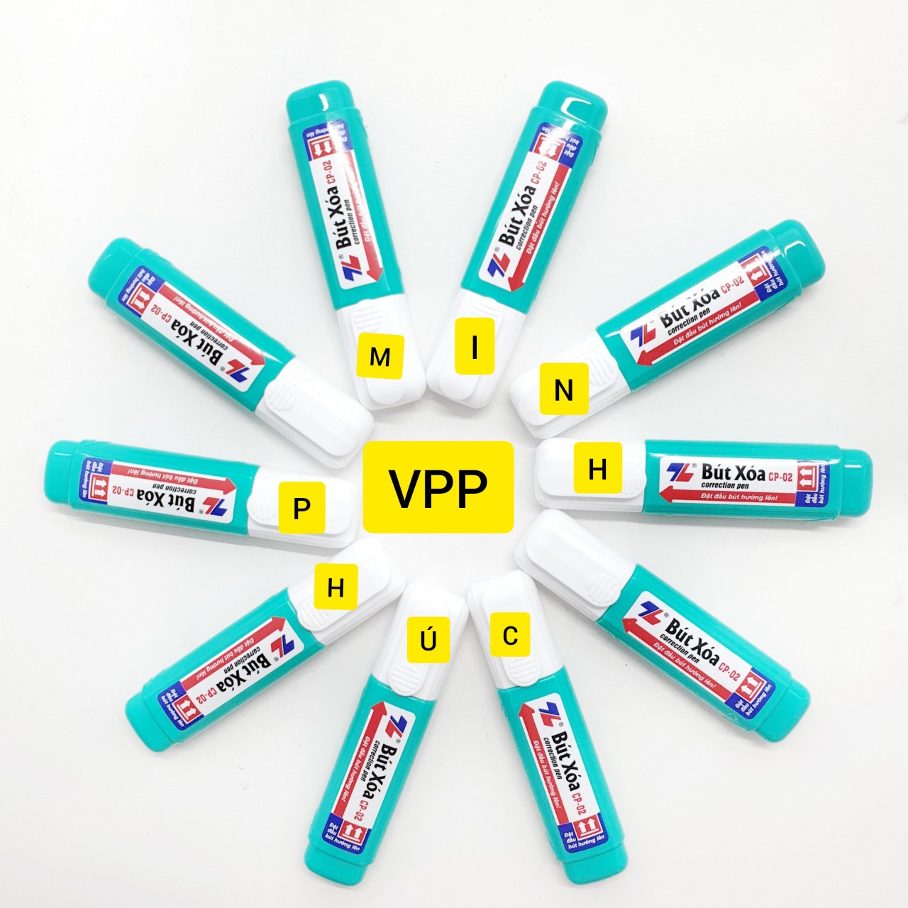 Bút Xoá Nước Thiên Long CP02 Dành Cho Văn Phòng Và Trường Học | VPP Minh Phúc