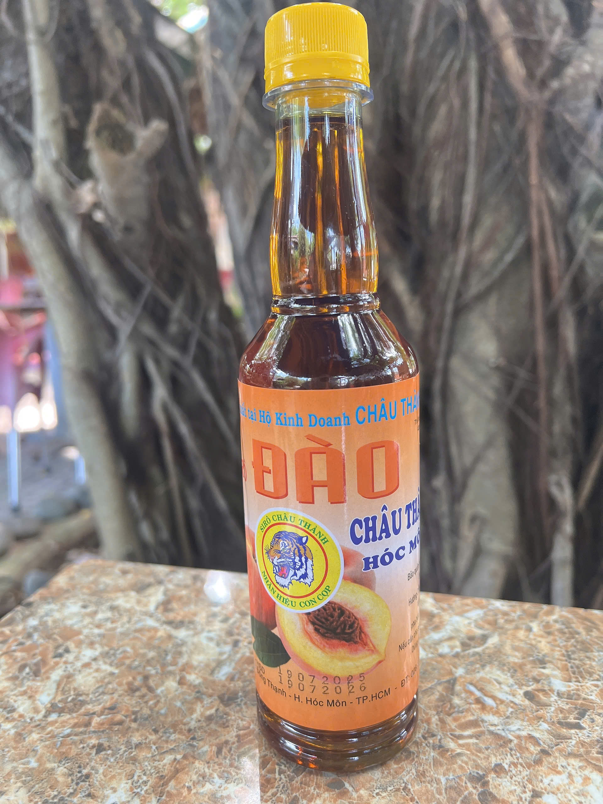 Siro Châu Thành 400ml - Hương Đào