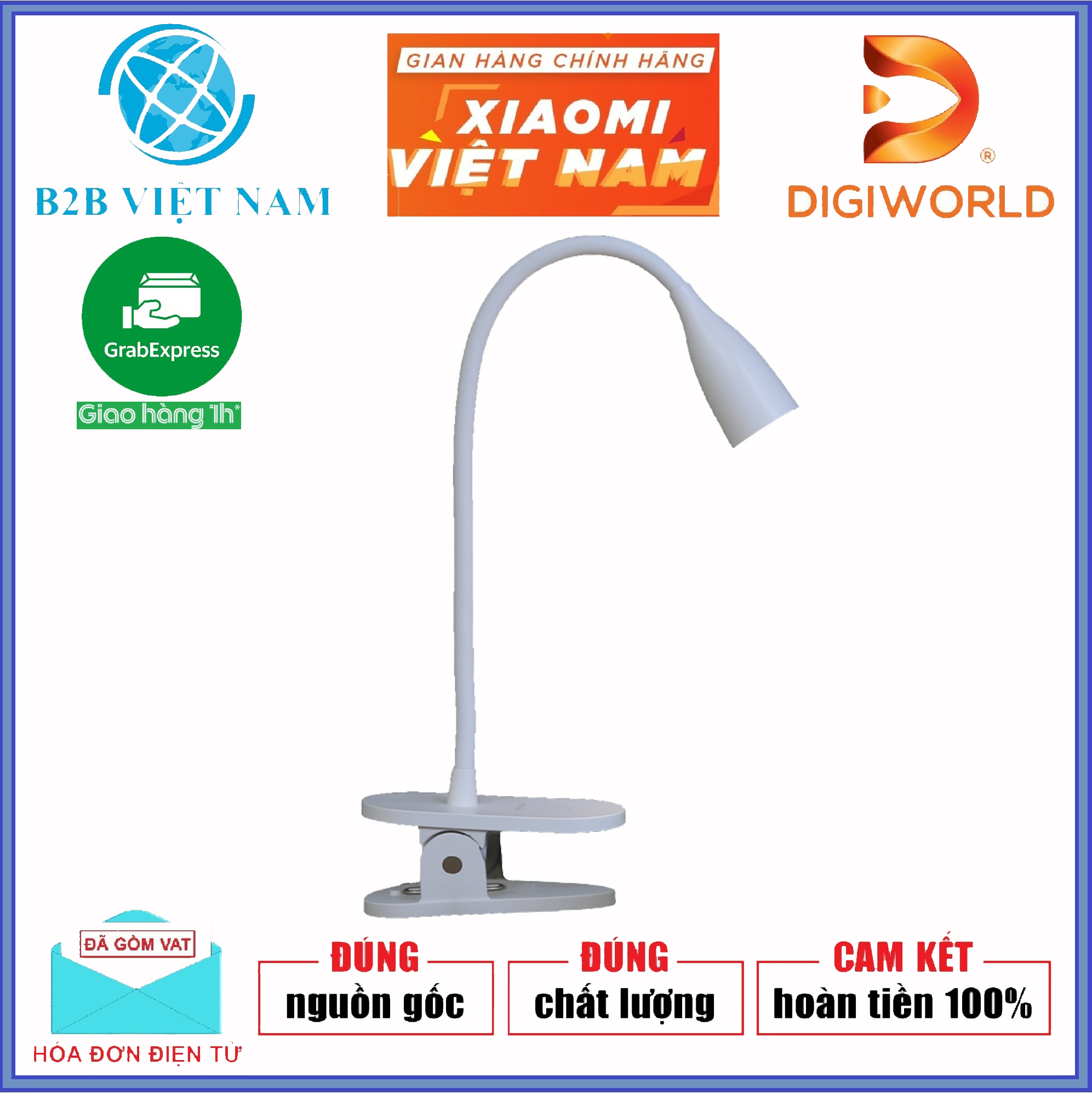 Đèn led kẹp bàn yeelight led j1 spot clip lamp yltd0702cn - bảo hành 6 tháng