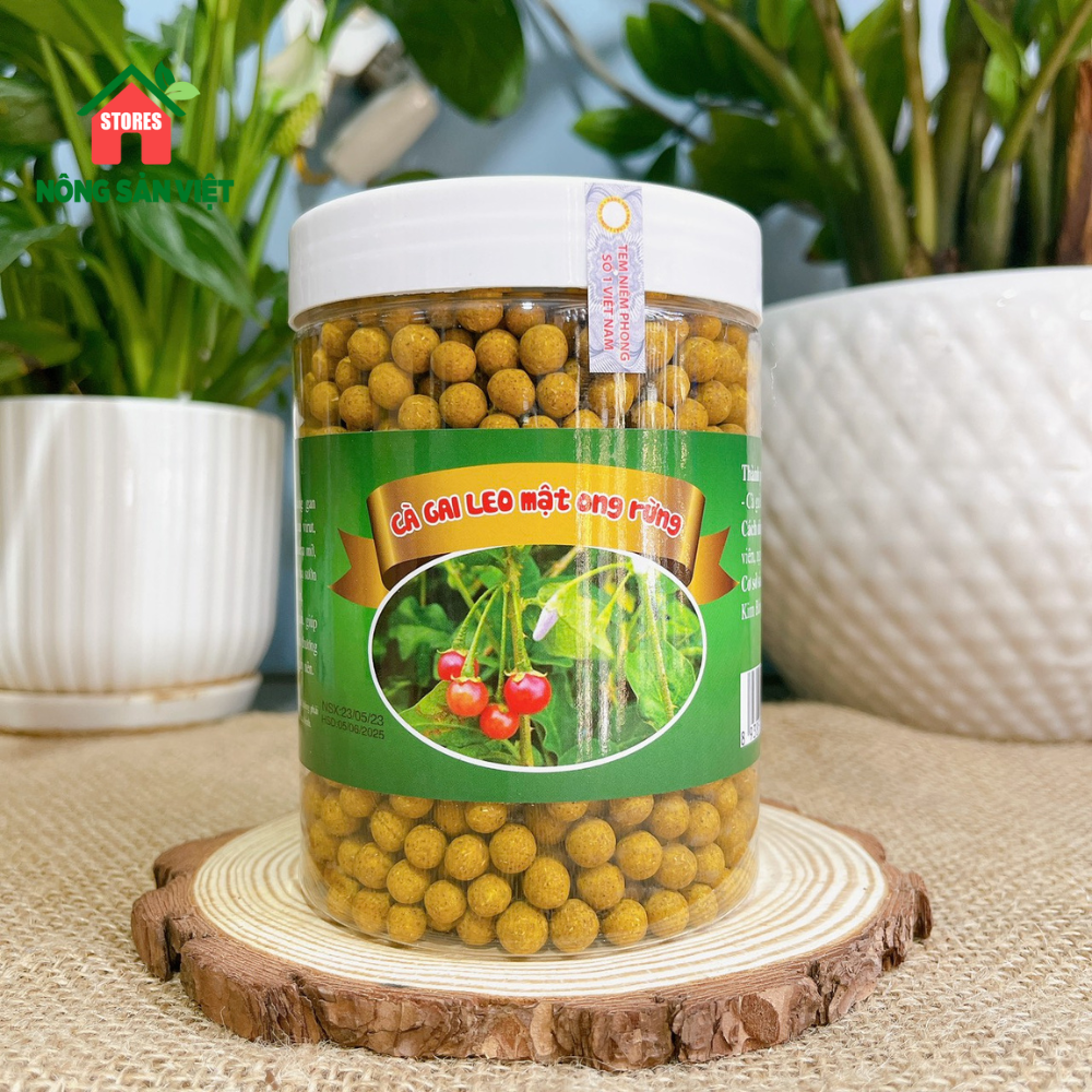 Viên cà gai leo mật ong rừng hộp 500gr