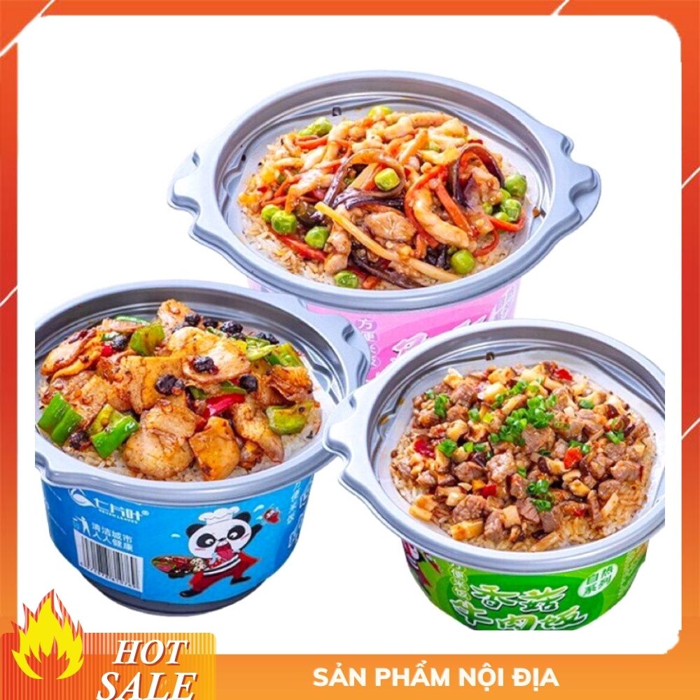 Cơm tự sôi gấu trúc 280gram