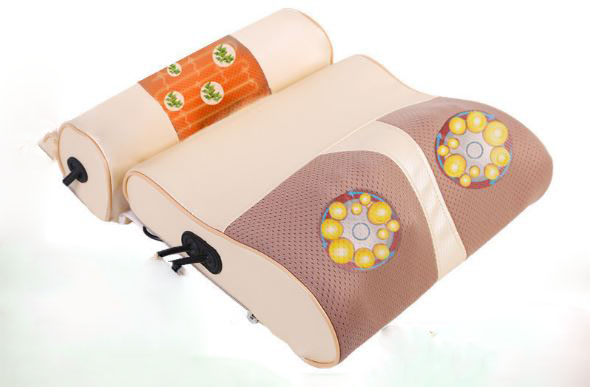 Bộ Gối Massage Vai Lưng Cổ Đa Năng Kèm gối chèn X405