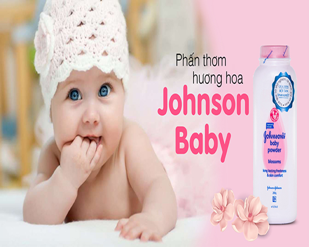 PHẤN THƠM JOHNSON BABY 180 GR - GIÚP GIỮ BÉ KHỎI BỊ MẨN NGỨA RÔM SẢY - NHẬP KHẨU TỪ THÁI LAN