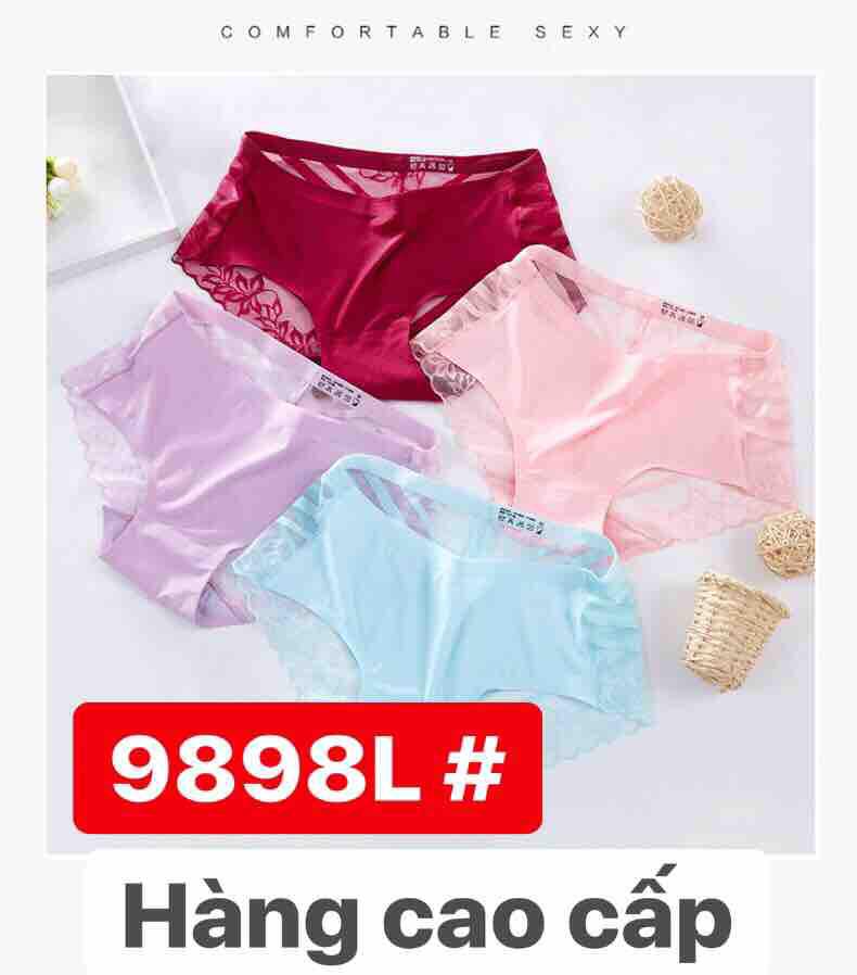 Combo 10 quần su phối ren cao cấp mềm mại, mát lạnh, mịn đẹp.