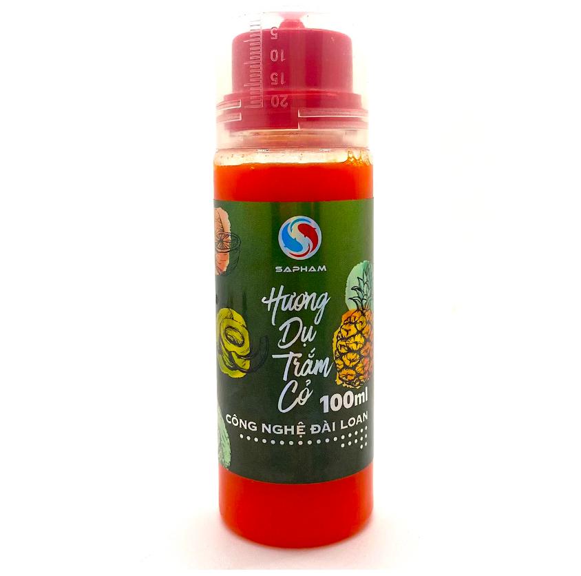 Hương dụ trắm cỏ Sa Phạm 100ml - Tinh mùi câu cá trắm cỏ siêu nhạy