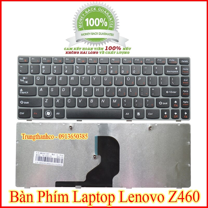 Bàn phím laptop lenovo z460