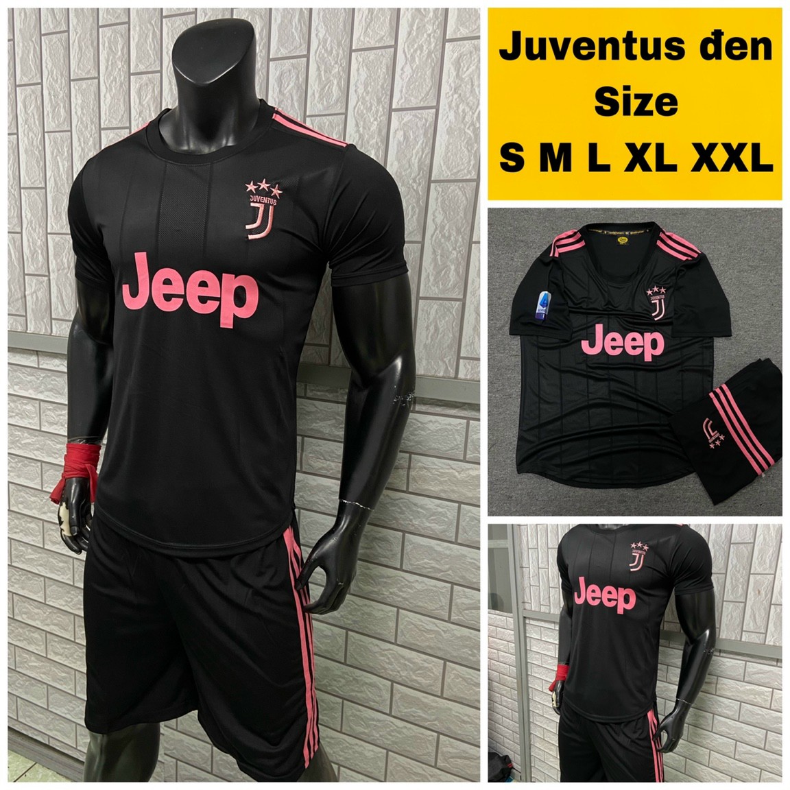 [mẫu mới nhất 21/22]BỘ QUẦN ÁO ĐÁ BANH CLB JUVE