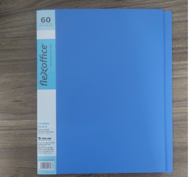 Bìa 60 lá a4 flexoffice fo-db03