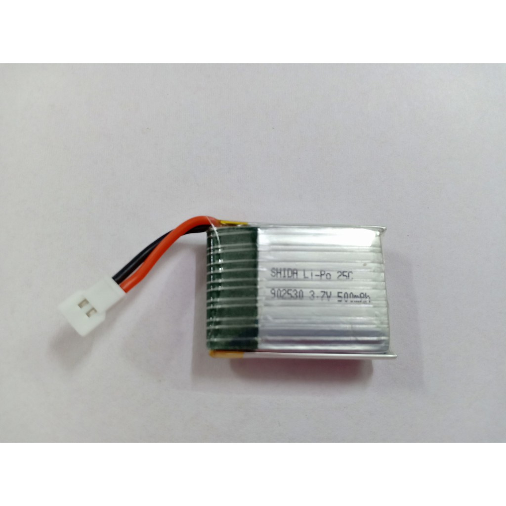 Pin sạc 3.7v 500mah chân dăm trắng dẹt cho F949, F949s, Xk K123, K124
