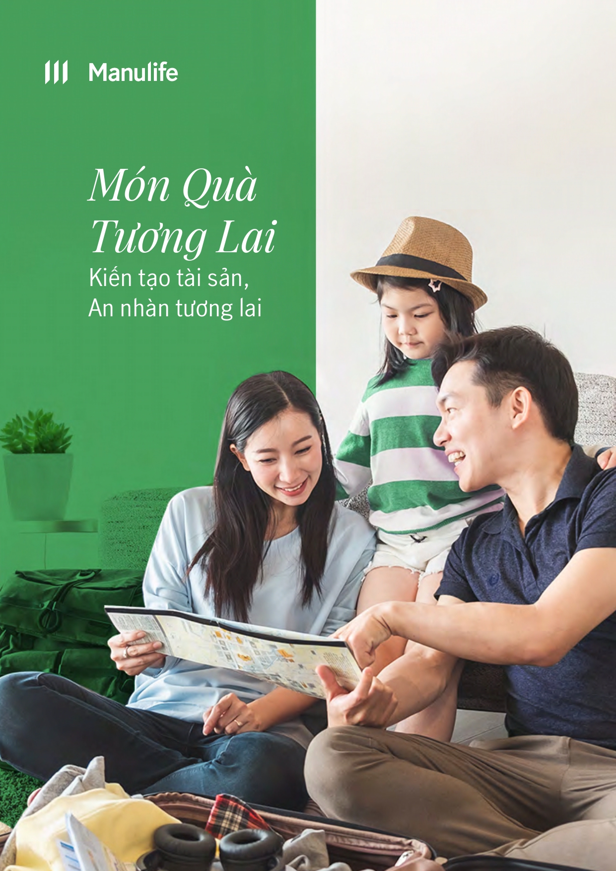 Bảo hiểm Manulife món quà tương lai ( từ 1 tháng tuổi đến 69 tuổi) - Bảo hiểm đầu tư và hưu trí