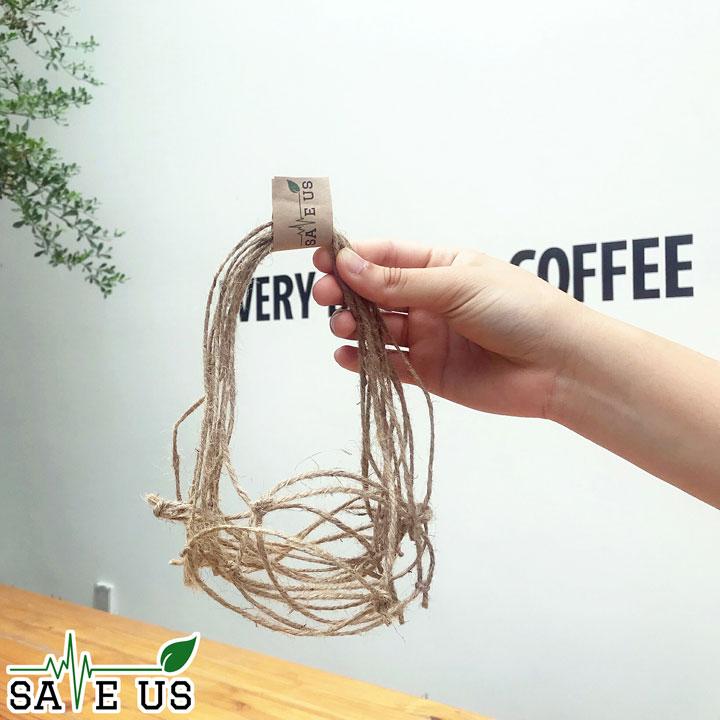 Quai xách ly dây thừng thân thiện môi trường - 100 cái