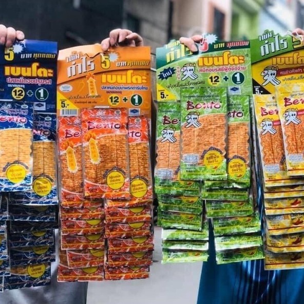 Mực Bento Thái Lan Dây 13 Gói