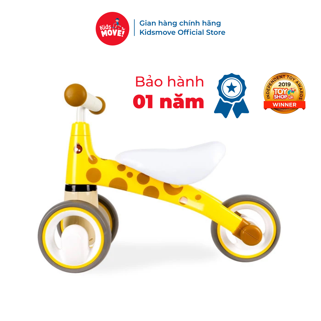 Xe chòi chân 3 bánh cao cấp Disney cho bé từ 1-3 tuổi - Bản cao cấp yên da mềm