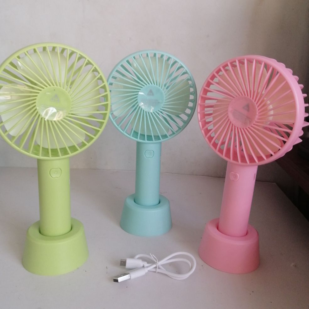 Quạt cầm tay 3 cấp độ có đế đứng